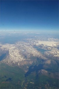 Norwegen aus der Luft