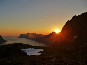 Senja Mitternachtssonne