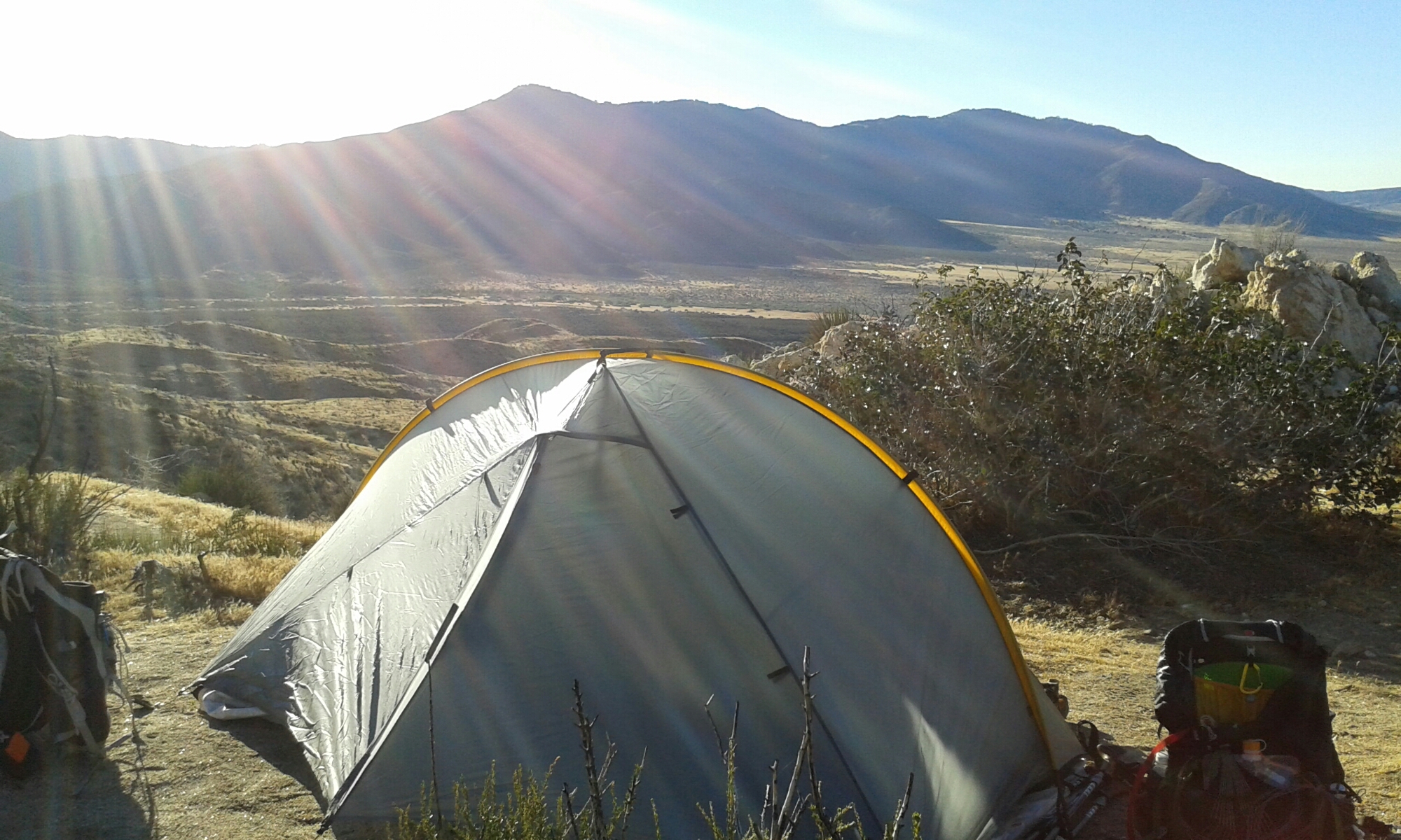 Topp Zeltplatz auf dem Pacific Crest Trail image