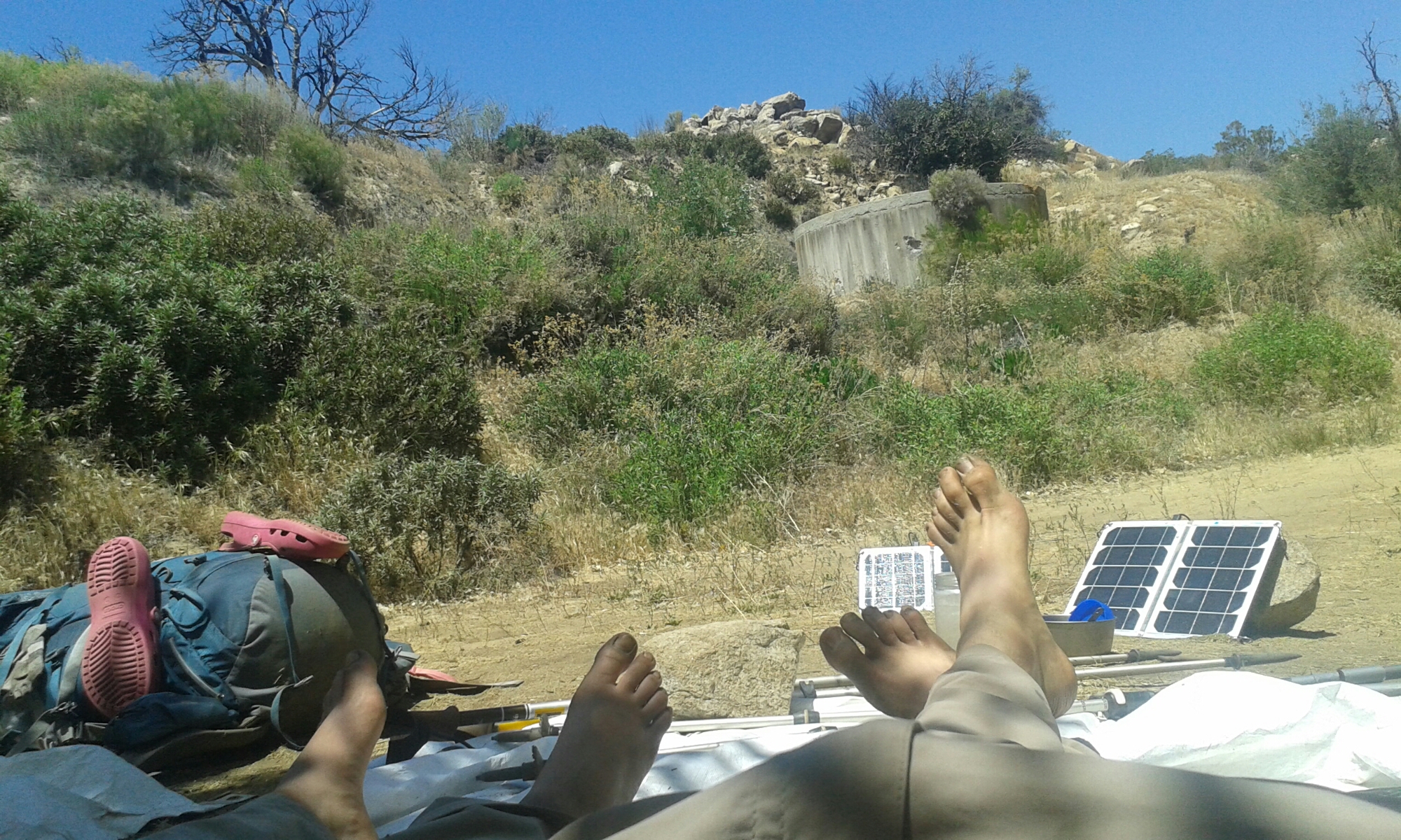 Siesta an der Tule Spring image