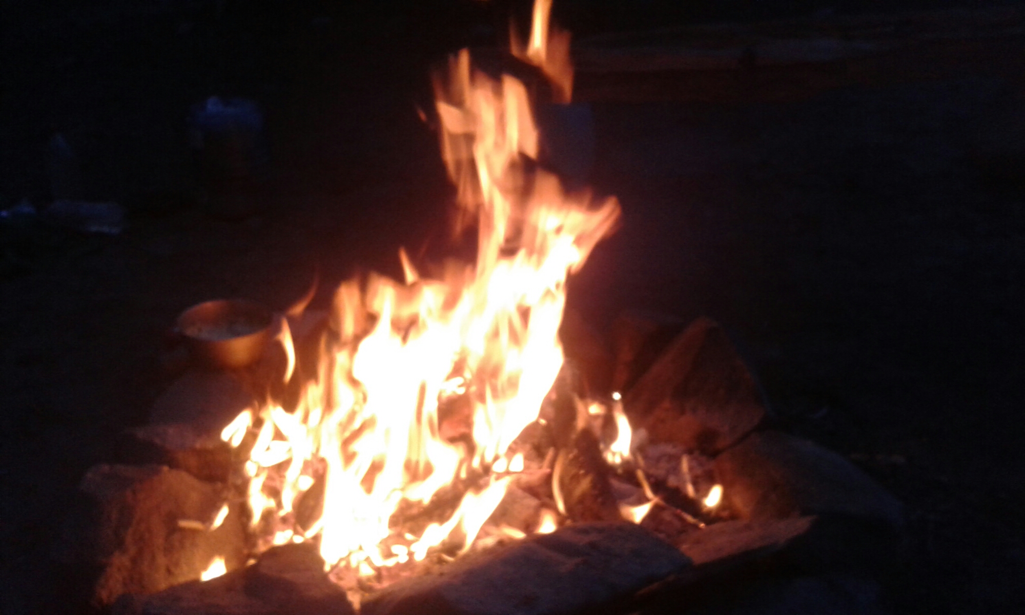 Anti-Mückenfeuer, mäßig erfolgreich! image