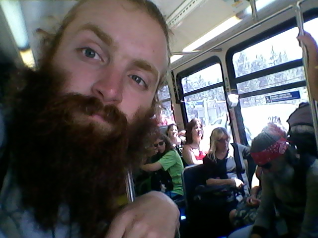 Free rides today! Hobos im Bus image