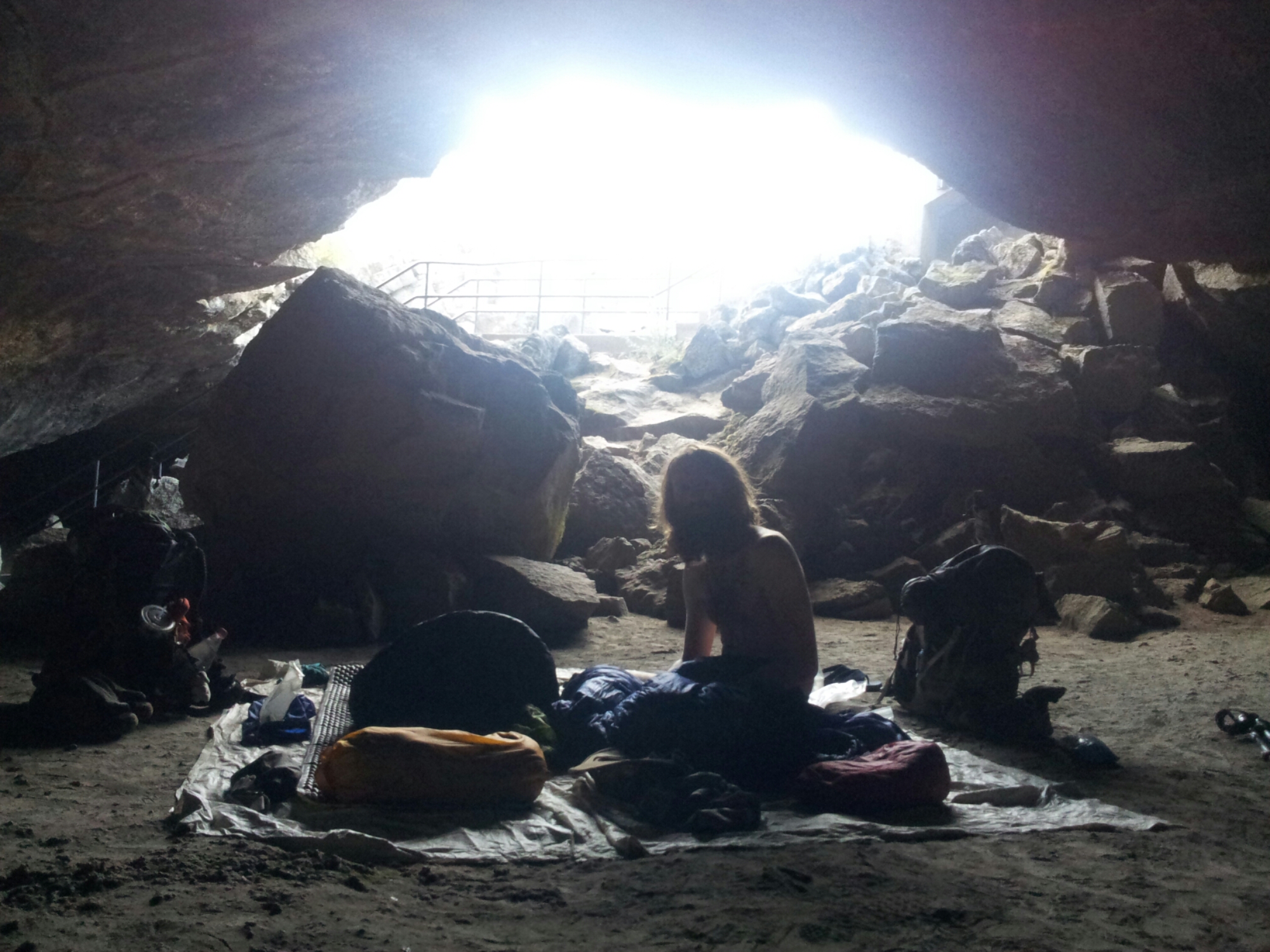 Cowboycamp in der Subway Cave image
