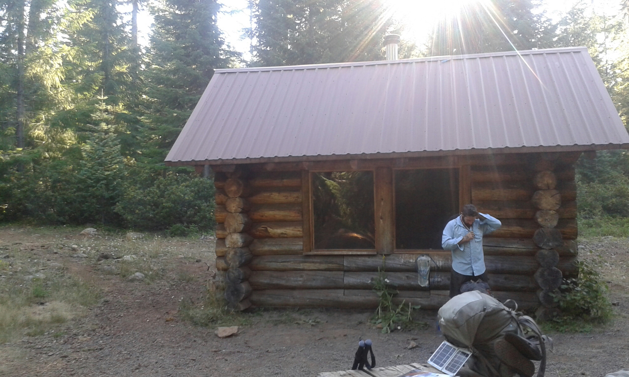 Shelter auf dem Pacific Crest Trail image